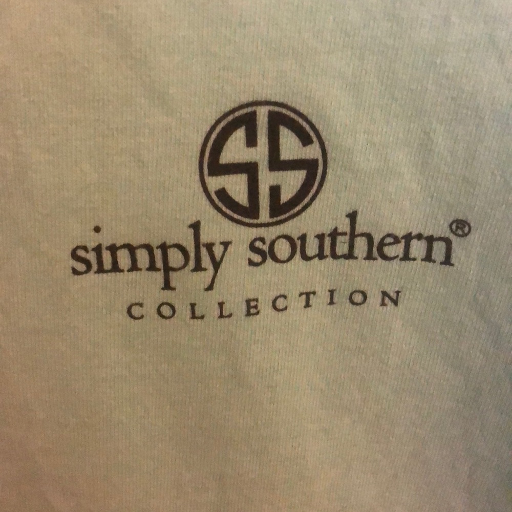 Sea Green Simply Southern Tee Shirt